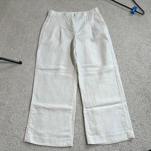 Banana Republic Women's Cream Trousers